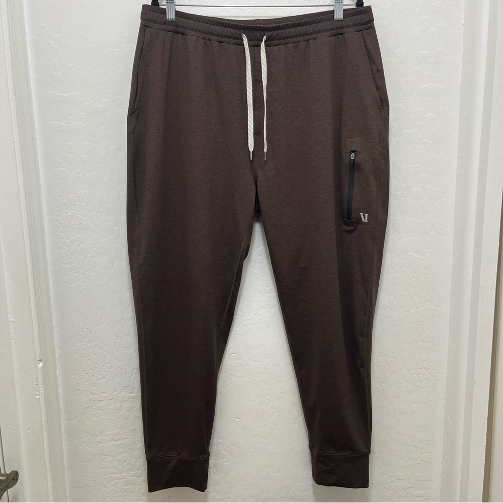 Vuori Men’s XXL Sunday Jogger V416 Brown Performance Stretch